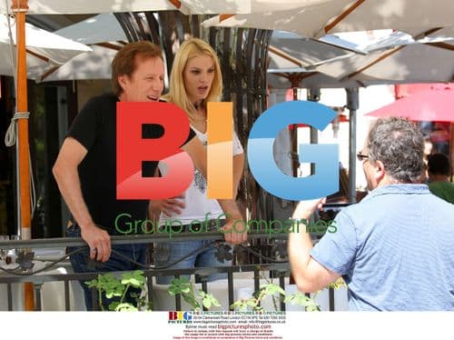 James Woods spotted with blonde at The Grove