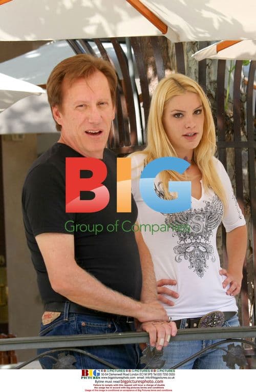 James Woods spotted with woman at The Grove