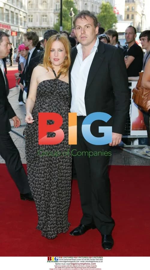 Gillian Anderson and Mark Griffiths at 'X Files' Premiere