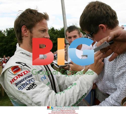 Jenson Button at Goodwood Festival 2008