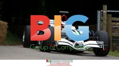 Jenson Button at Goodwood Festival of Speed 2008