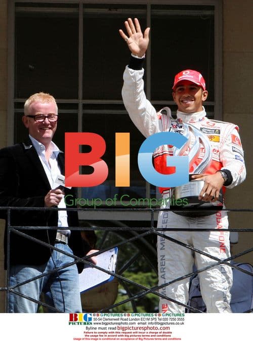 Lewis Hamilton at Goodwood 2008