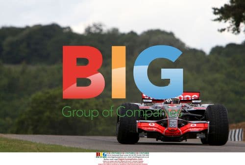 Lewis Hamilton at Goodwood Festival of Speed 2008