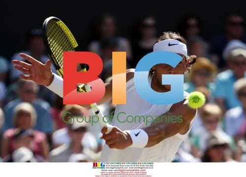 Rafael Nadal in Wimbledon semi-final