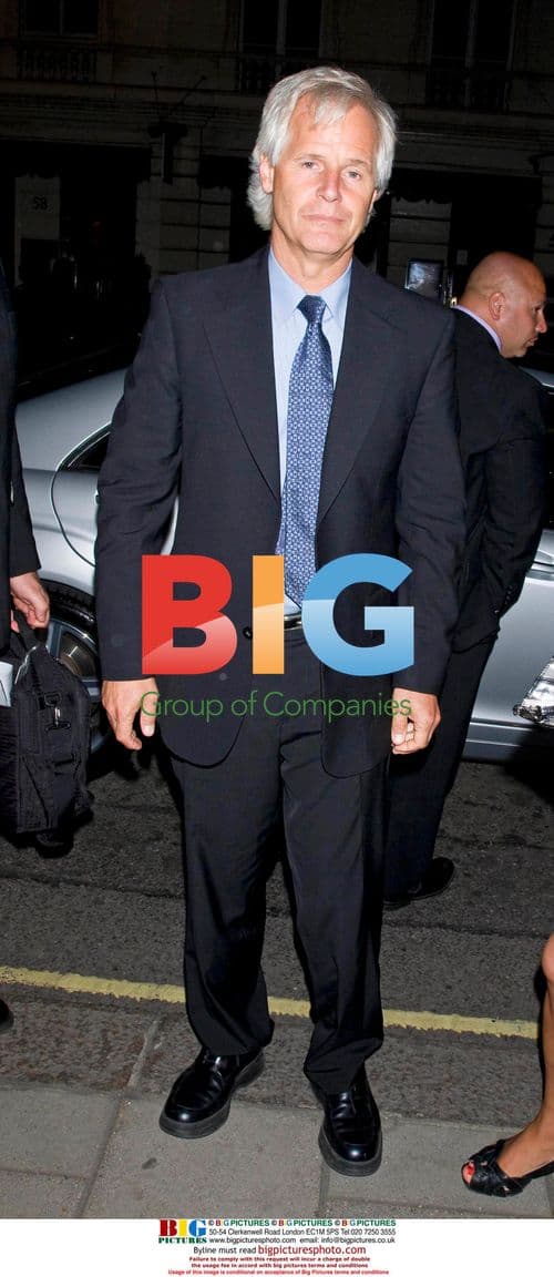 Chris Carter cuddles fan at Claridge's Hotel