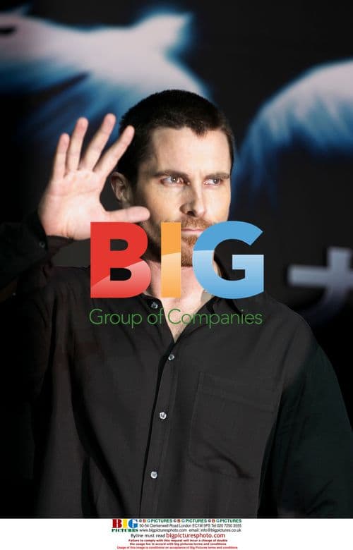 Christian Bale Attends "The Dark Knight" Press Conf in Tokyo