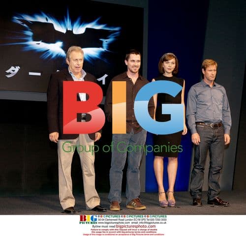 Press conference for "The Dark Knight"