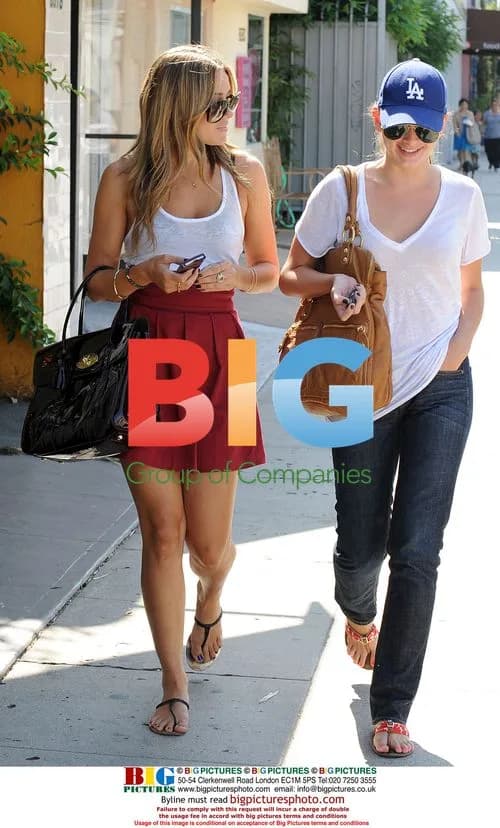 Lauren Conrad shopping in Los Angeles