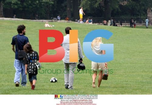 Pamela Anderson and son Brandon in NYC