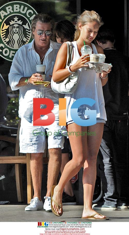 Rod Stewart and Family Outing