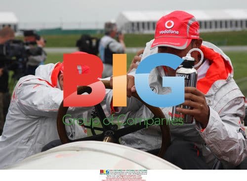 Heikki Kovalainen and Lewis Hamilton, McLaren Mercedes