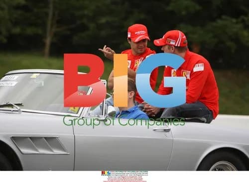 Ferrari Drivers at French GP