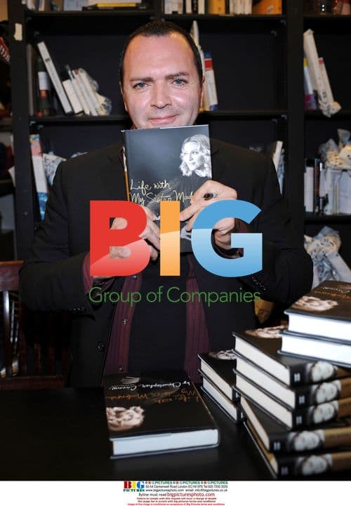 Christopher Ciccone signs book 'Life with My Sister Madonna'