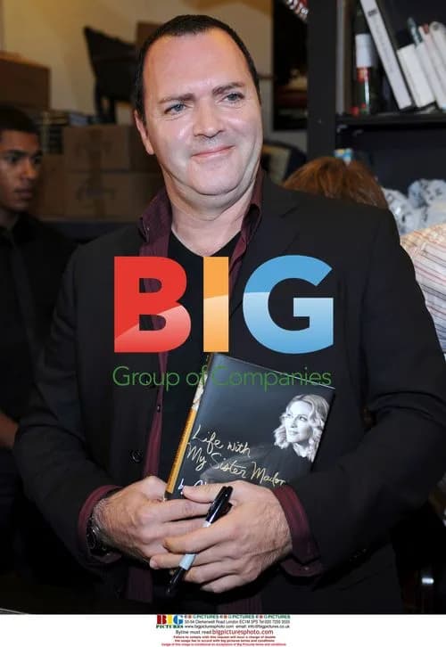 Christopher Ciccone signs book "Life with My Sister Madonna"
