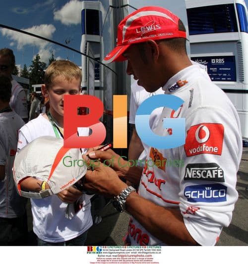 Lewis Hamilton, McLaren Mercedes Before French GP