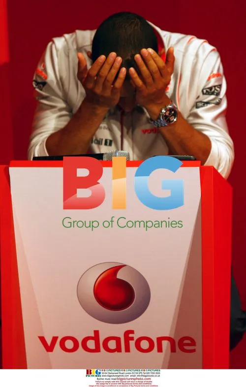 Lewis Hamilton at Vodafone Music Quiz, Hockenheim