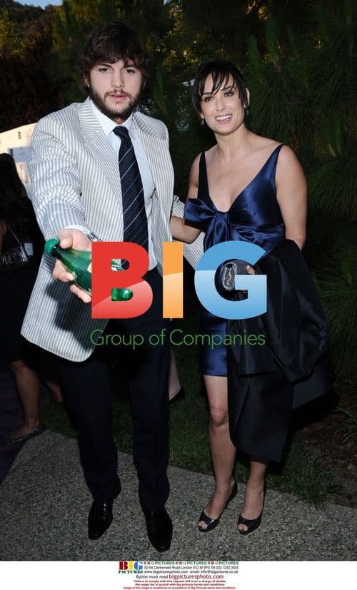 Ashton Kutcher and Demi Moore at Crysalis Butterfly Ball