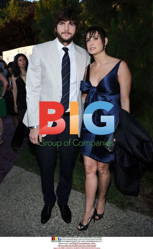 Ashton Kutcher and Demi Moore at Crysalis Butterfly Ball