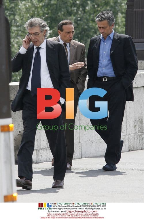 Jose Mourinho Dines with Inter Milan President