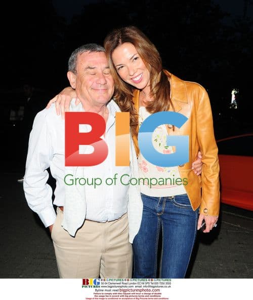 Sol Kerzner and wife Heather arriving at Nobu