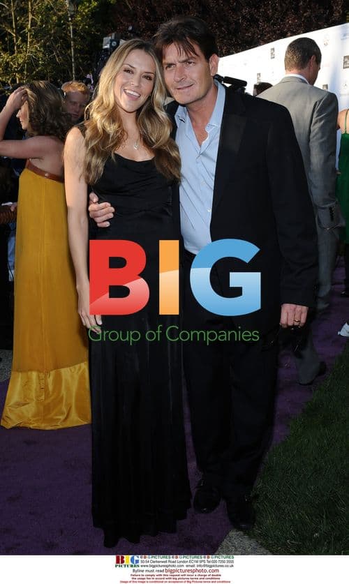 Charlie Sheen and Brooke Mueller at Crysalis Butterfly Ball
