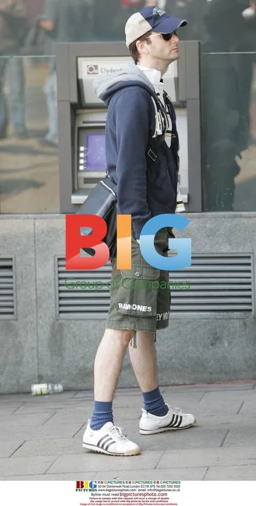 David Tennant Casual Stroll in London