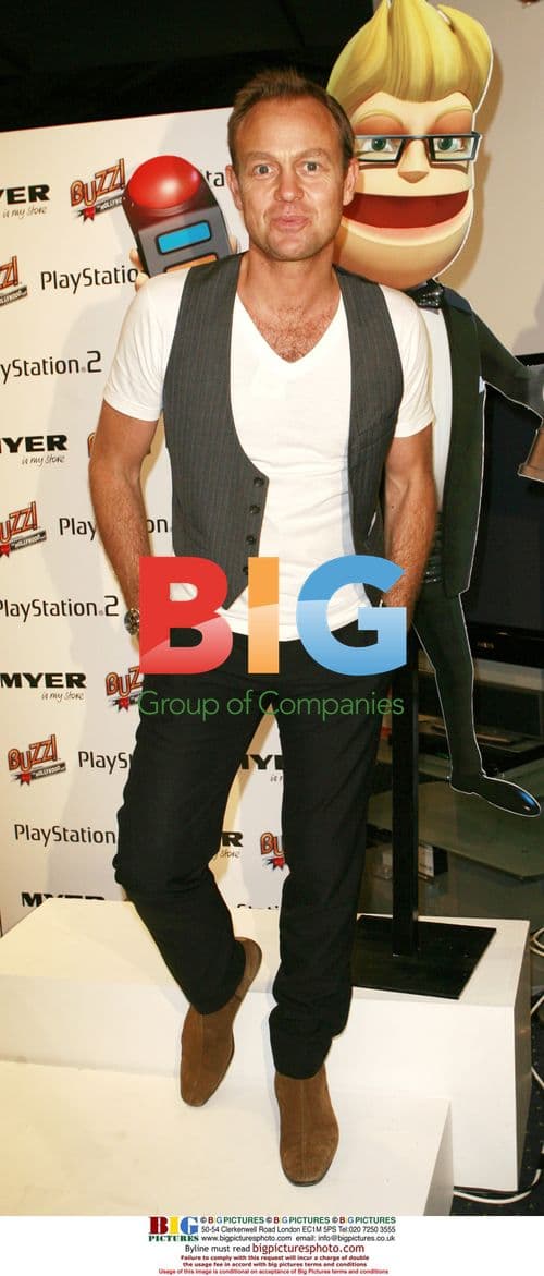 Jason Donovan at 'Buzz' game launch