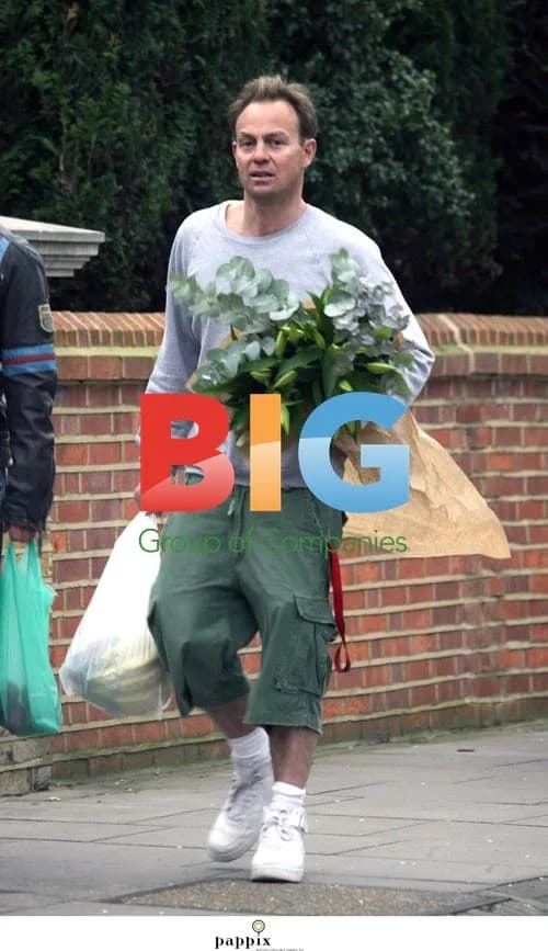 Jason Donovan on a walk in London