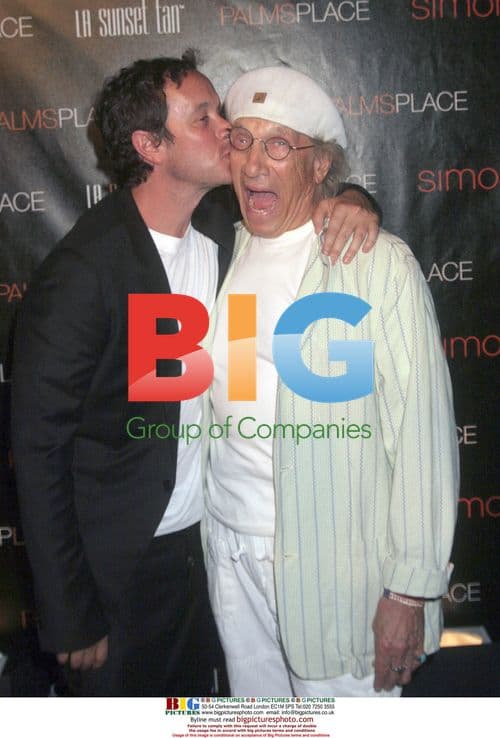 Pauly Shore and father at The Palms Place Hotel opening