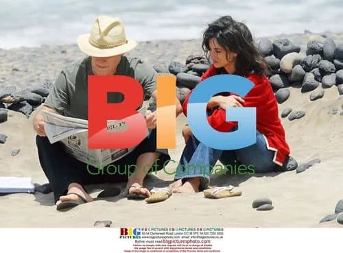 Penelope Cruz and Pedro Almodovar filming in Lanzarote