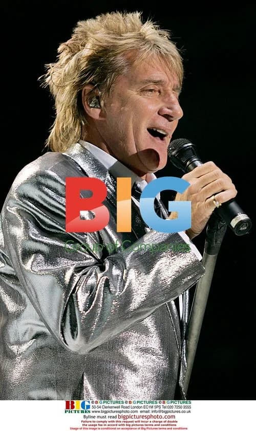 Rod Steward Concert in Spain