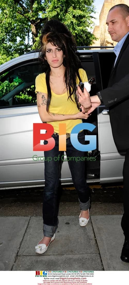 Amy Winehouse leaves court in London