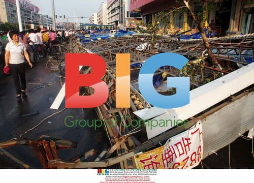 Ice storm aftermath in Henan, China
