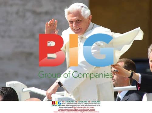 Pope Benedict XVI at General Audience in Rome