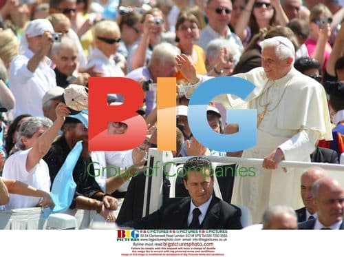 Pope Benedict XVI at General Audience in Rome