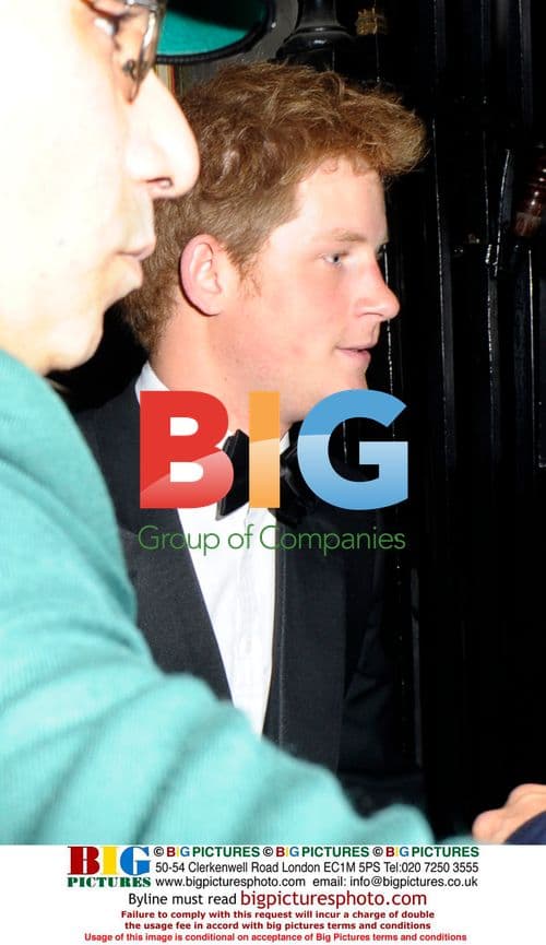 Prince Harry Leaving Annabelle"s