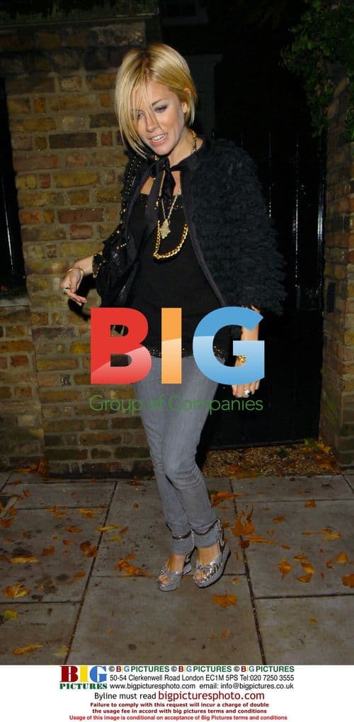 Sienna Miller wearing De Havilland shoes