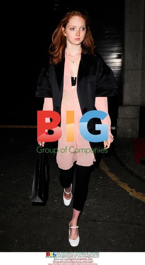 Lily Cole at Martini Party in London
