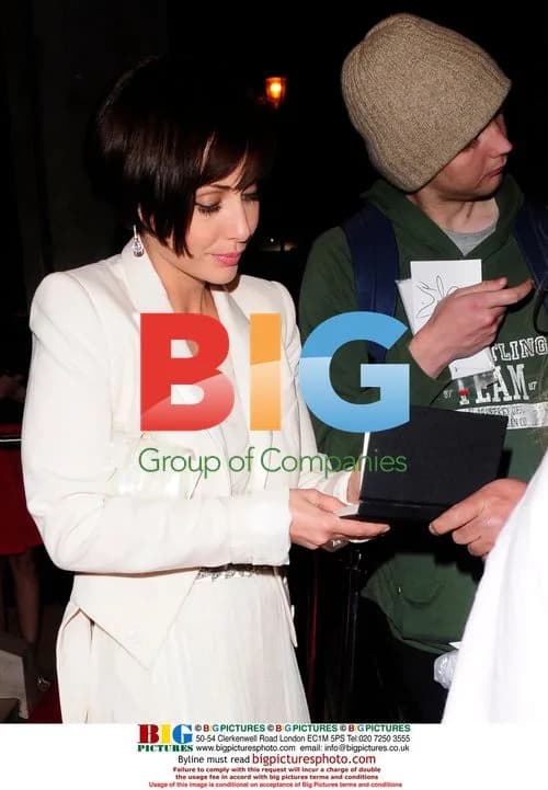 Natalie Imbruglia at Martini party in London