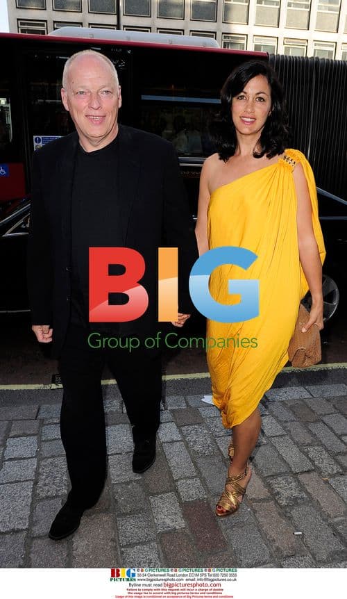 David Gilmour and Polly Samson at Royal Academy Summer Party