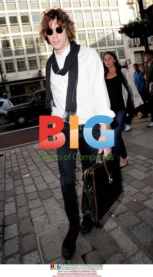 Johnny Borrell at Royal Academy Summer Party