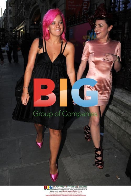 Lily Allen and Jaime Winston at Royal Academy Party