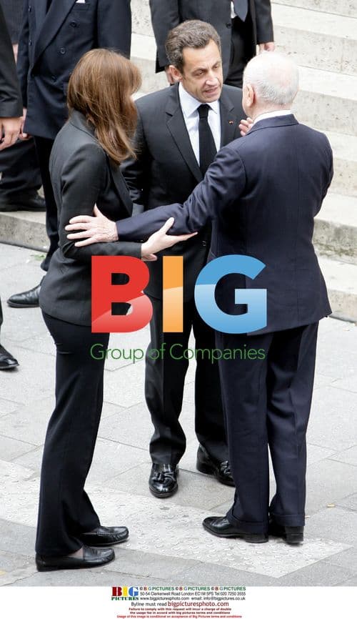 Yves Saint Laurent's Funeral