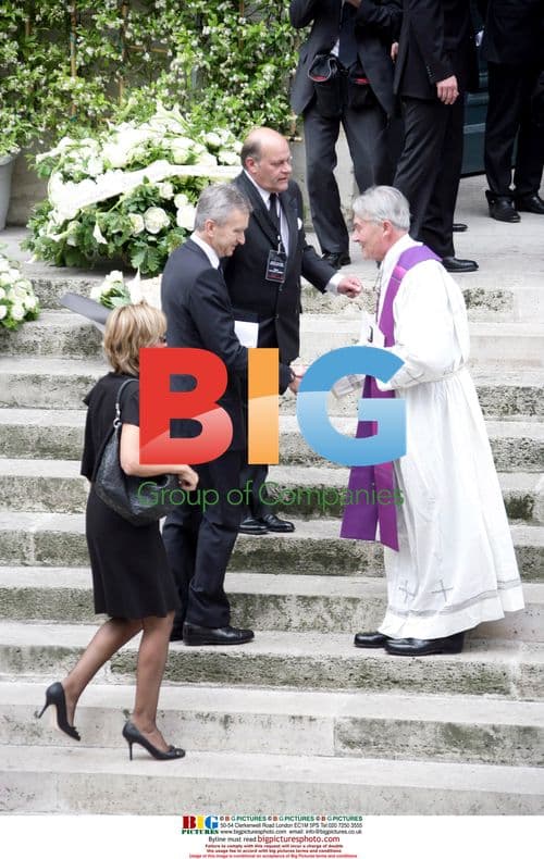 Yves Saint Laurent's Funeral