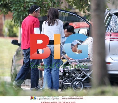 Katie Price, Peter Andre, and Family in Sydney