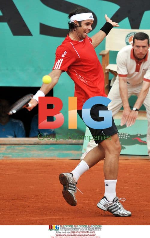 Fernando Gonzalez in 4th round of French Open 2008