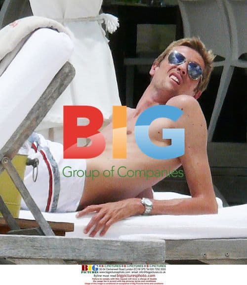 Peter Crouch and Abigail Clancy's Caribbean Getaway