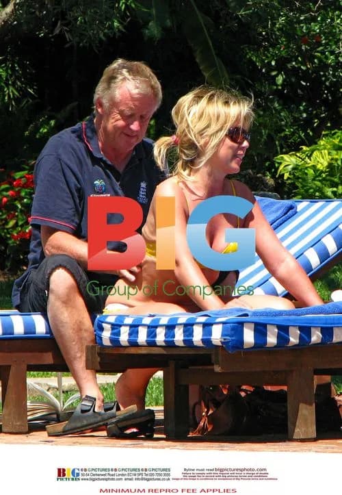 Chris Tarrant and Partner Jane Bird on Holiday