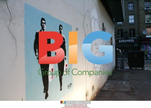 Graffiti arts brings Krays back to life