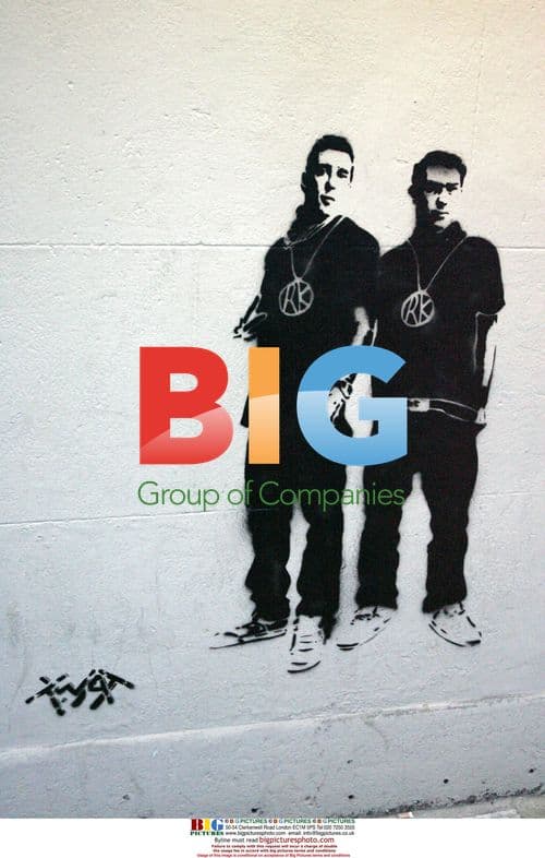 Graffiti Krays Artwork in London